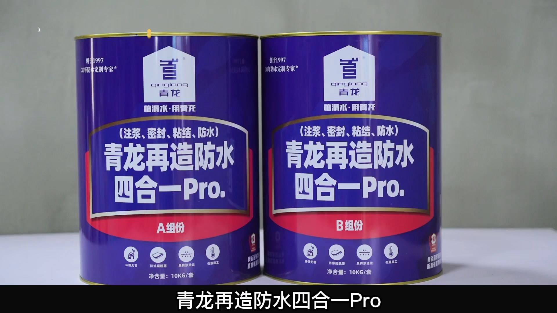 青龍再造防水四合一 Pro.(注漿、密封、粘結(jié) 、防水)